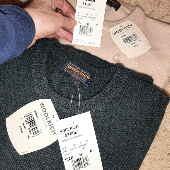 Woolrich lambswool sweaters (2) - Picture 8 of 10